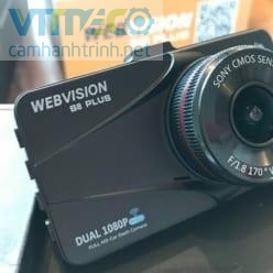 Camera hành trình ô tô WEBVISION S8 PLUS Wifi GPS giá tốt nhất
