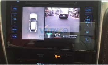 Lắp Camera Ô Tô 360 Độ Xe Toyota Fortuner 2