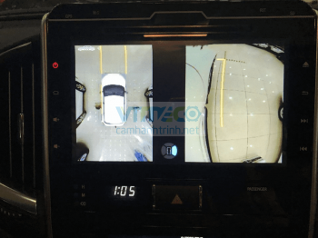 Lắp Camera Ô Tô 360 Độ Xe Toyota Land Cruiser Prado 4