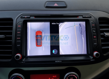 Lắp Camera Ô Tô 360 Độ Xe Kia Morning 1