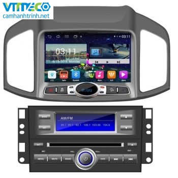 Lắp Đầu DVD Android 3G, 4G, Wifi, GPS Cho Ô Tô Chevrolet Captiva