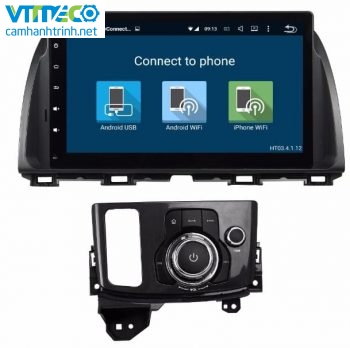 Lắp Đầu DVD Android 3G, 4G, Wifi, GPS Cho Ô Tô Mazda CX-5-1