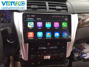 Lắp Đầu DVD Android 3G, 4G, Wifi, GPS Cho Ô Tô Toyota Camry